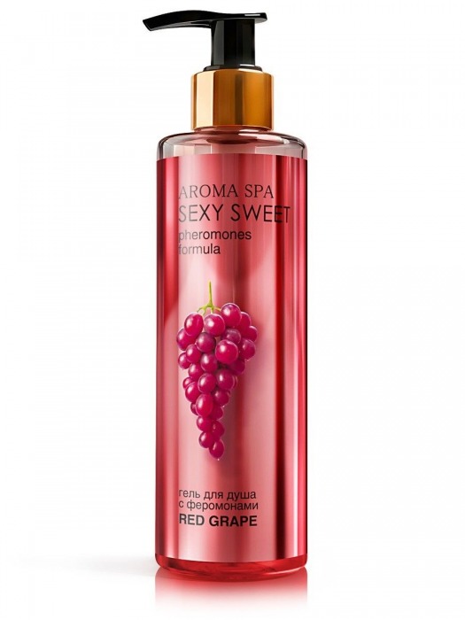 Гель для душа с феромонами и ароматом винограда Red Grape - 200 мл. -  - Магазин феромонов в Тамбове