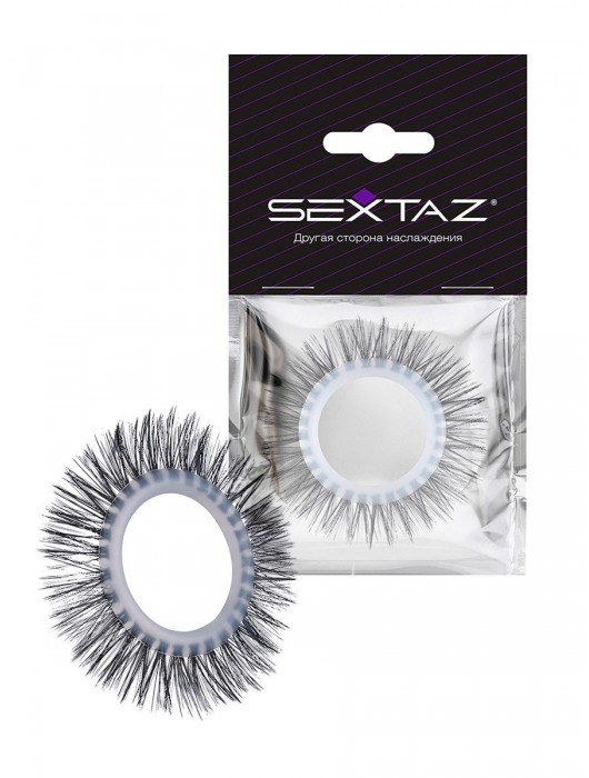 Круглое эрекционное кольцо с длинными «ресничками» - Sextaz - в Тамбове купить с доставкой