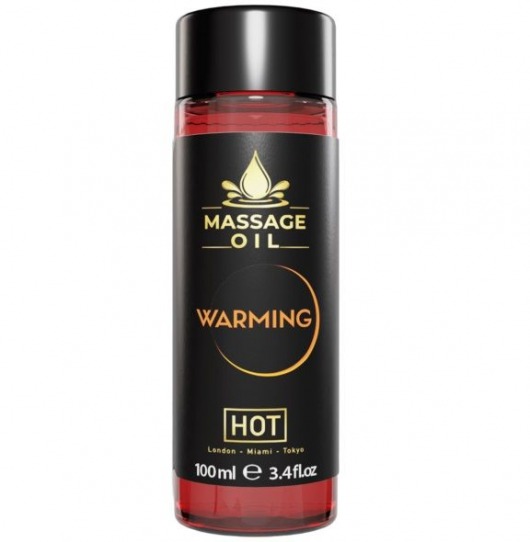 Массажное масло с согревающим эффектом Massage Oil Warming - 100 мл. - HOT - купить с доставкой в Тамбове