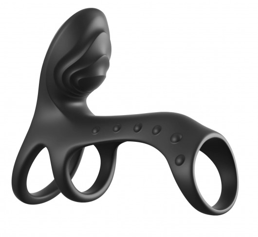 Черная насадка на пенис Ultimate Couples Cage Pro - Pipedream - в Тамбове купить с доставкой