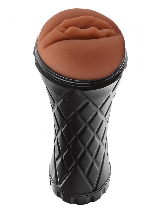 Коричневый мастурбатор-вагина Marly - Dream Toys - в Тамбове купить с доставкой