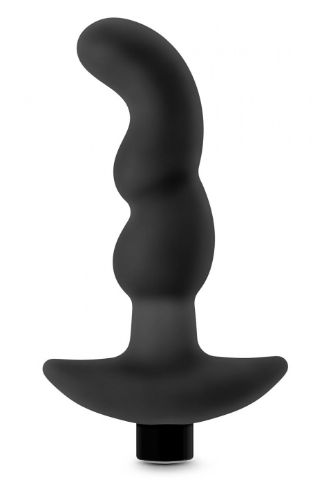 Черный вибромассажер простаты Prostate Massager 03 - 15,2 см. - Blush Novelties - в Тамбове купить с доставкой