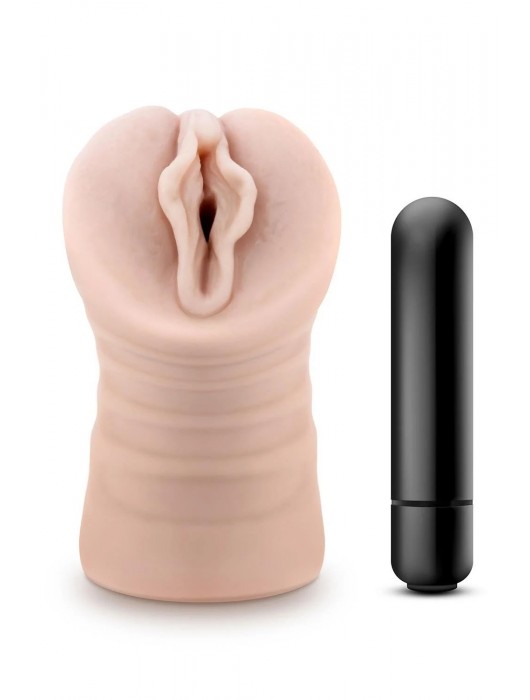 Телесный мастурбатор-вагина Destini - Blush Novelties - в Тамбове купить с доставкой