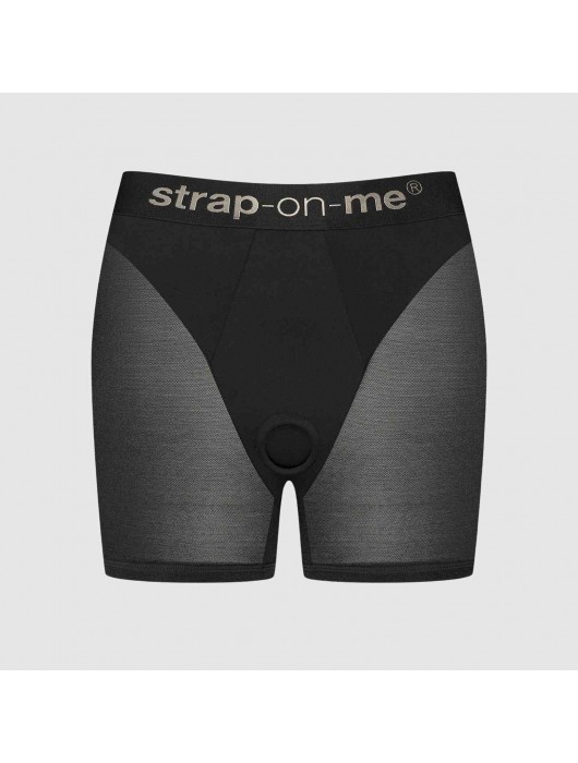 Трусики-шорты для фиксации насадок Strap-on-me Harness Lingerie Halo - size S - Strap-on-me - купить с доставкой в Тамбове