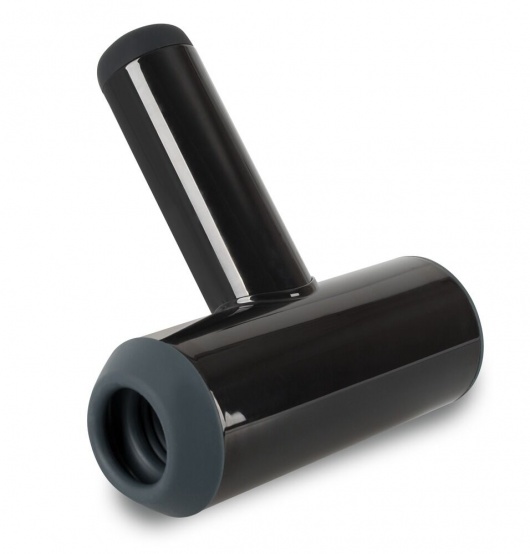 Черный мастурбатор с удобной ручкой Masturbator with 2 Functions - Orion - в Тамбове купить с доставкой