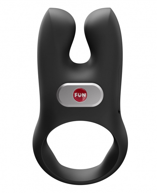 Черное эрекционное виброкольцо Nos - Fun Factory - в Тамбове купить с доставкой