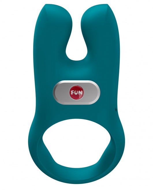 Зеленое эрекционное виброкольцо Nos - Fun Factory - в Тамбове купить с доставкой