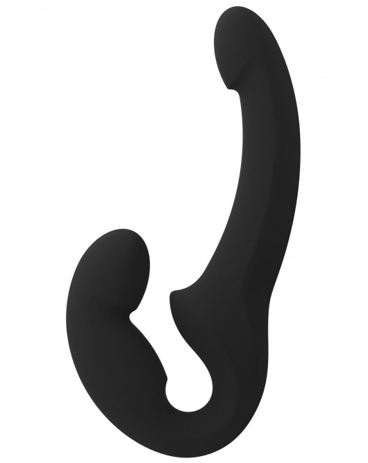 Черный безремневой страпон Share Lite - Fun Factory - купить с доставкой в Тамбове