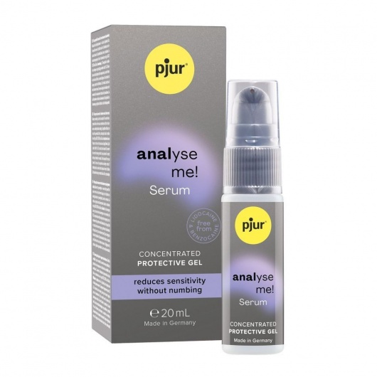 Расслабляющая анальная сыворотка pjur Analyse Me Serum - 20 мл. - Pjur - купить с доставкой в Тамбове