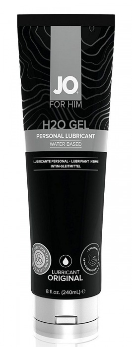 Лубрикант-гель для мужчин JO H2O GEL ORIGINAL - 240 мл. - System JO - купить с доставкой в Тамбове