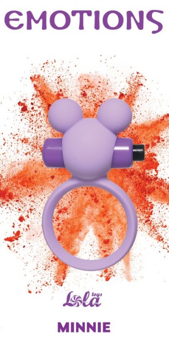 Сиреневое эрекционное виброколечко Emotions Minnie - Lola Games - в Тамбове купить с доставкой