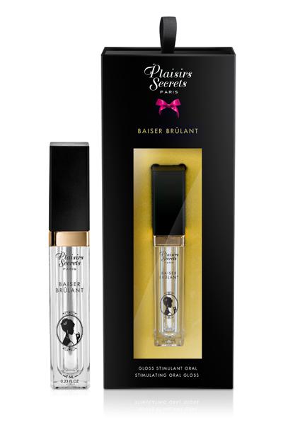 Стимулирующий блеск для губ Baiser Brulant Gloss Plaisirs Secrets - 7 мл. - Plaisir Secret - купить с доставкой в Тамбове
