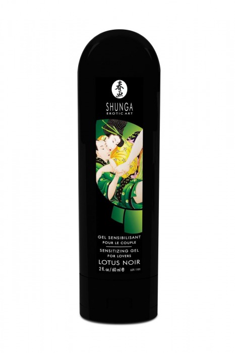 Интимный гель для пар, усиливающий наслаждение, Lotus Noir - 60 мл. - Shunga - купить с доставкой в Тамбове