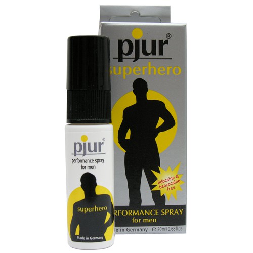 Пролонгирующий мужской спрей pjur SUPERHERO spray - 20 мл. - Pjur - купить с доставкой в Тамбове