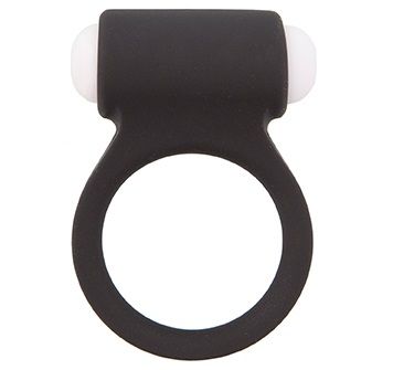 Чёрное эрекционное виброкольцо LIT-UP SILICONE STIMU RING 3 BLACK - Dream Toys - в Тамбове купить с доставкой