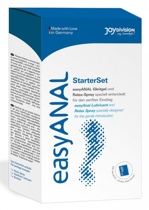Набор лубрикантов для анального секса easyANAL Starter Set - Joy Division - купить с доставкой в Тамбове
