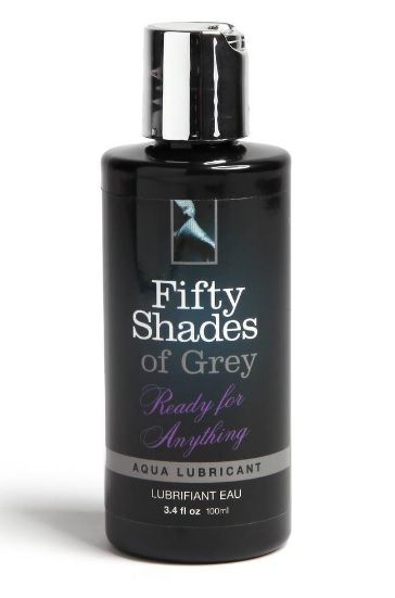 Лубрикант на водной основе Ready for Anything Aqua Lubricant - 100 мл. - Fifty Shades of Grey - купить с доставкой в Тамбове