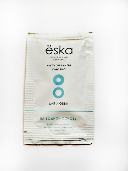 Натуральный лубрикант на водной основе Ёska - 7 мл. - Eska - купить с доставкой в Тамбове