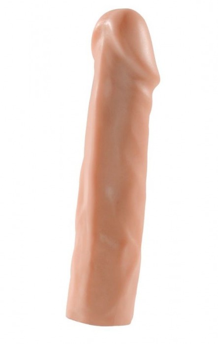 Телесная насадка-удлинитель Extension sleeve - 17 см. - Sitabella - в Тамбове купить с доставкой