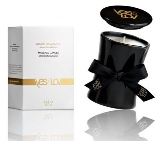 Массажная свеча Titillating Massage Candle - 120 мл. - YESforLOV - купить с доставкой в Тамбове