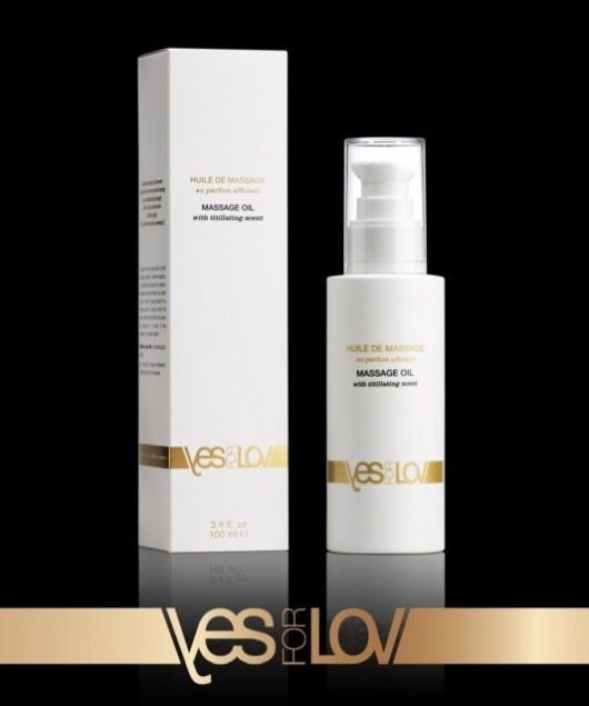 Массажное масло TITILLATING MASSAGE OIL - 100 мл. - YESforLOV - купить с доставкой в Тамбове
