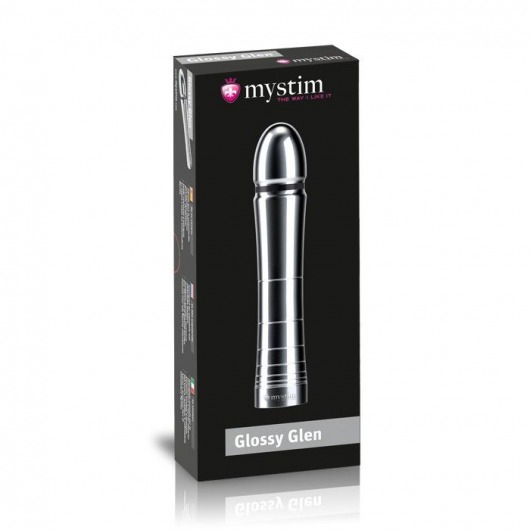 Фаллоимитатор для электростимуляции Glossy Glen Dildo - 14 см. - MyStim - купить с доставкой в Тамбове