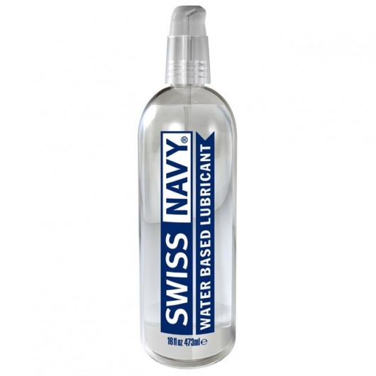 Лубрикант Swiss Navy Water Based Lube на водной основе - 473 мл. - Swiss navy - купить с доставкой в Тамбове