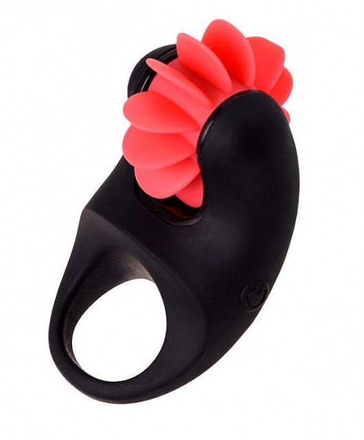 Чёрно-красное эрекционное виброкольцо Erotist - Erotist Adult Toys - в Тамбове купить с доставкой