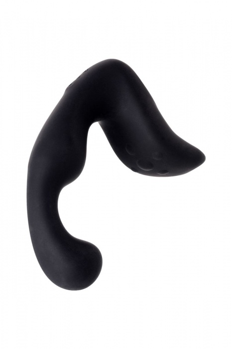 Чёрный изогнутый вибростимулятор простаты Erotist - Erotist Adult Toys - в Тамбове купить с доставкой