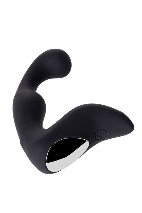 Чёрный изогнутый вибростимулятор простаты Erotist - Erotist Adult Toys - в Тамбове купить с доставкой
