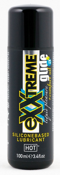 Анальная смазка на силиконовой основе Exxtreme Glide - 100 мл. - HOT - купить с доставкой в Тамбове