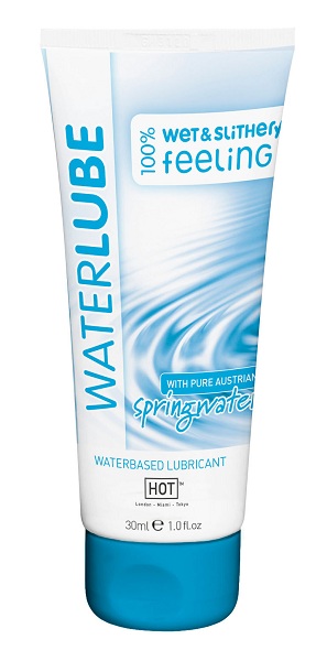 Гель-смазка на основе чистой родниковой воды WaterLube - 30 мл. - HOT - купить с доставкой в Тамбове
