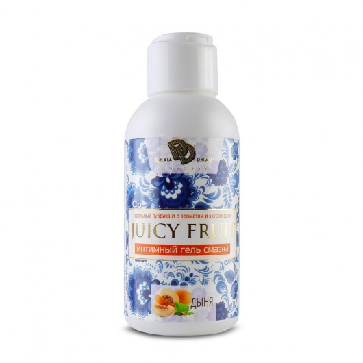 Интимный гель на водной основе JUICY FRUIT с ароматом дыни - 100 мл. - БиоМед - купить с доставкой в Тамбове