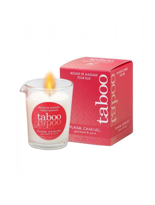 Массажное аромамасло с афродизиаками для женщин RUF Taboo Plaisir charnel - 60 гр. - RUF - купить с доставкой в Тамбове