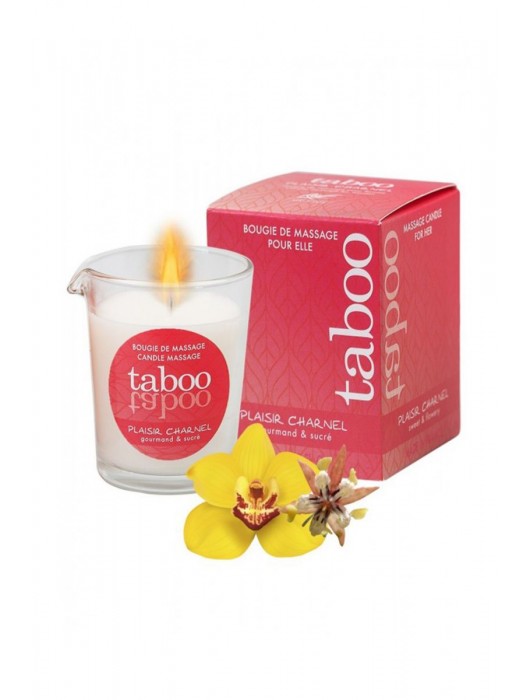 Массажное аромамасло с афродизиаками для женщин RUF Taboo Plaisir charnel - 60 гр. - RUF - купить с доставкой в Тамбове