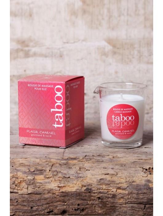 Массажное аромамасло с афродизиаками для женщин RUF Taboo Plaisir charnel - 60 гр. - RUF - купить с доставкой в Тамбове