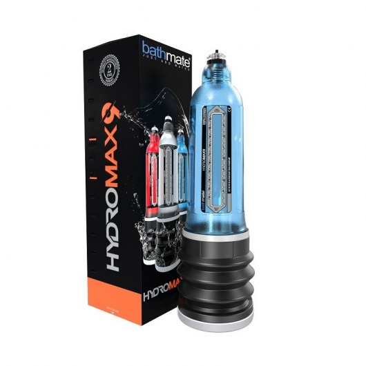 Синяя гидропомпа HydroMAX9 - Bathmate - в Тамбове купить с доставкой