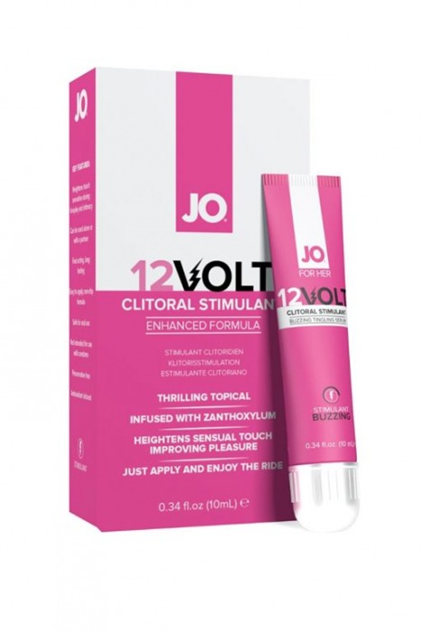 Возбуждающая сыворотка мощного действия JO Volt 12V - 10 мл. - System JO - купить с доставкой в Тамбове