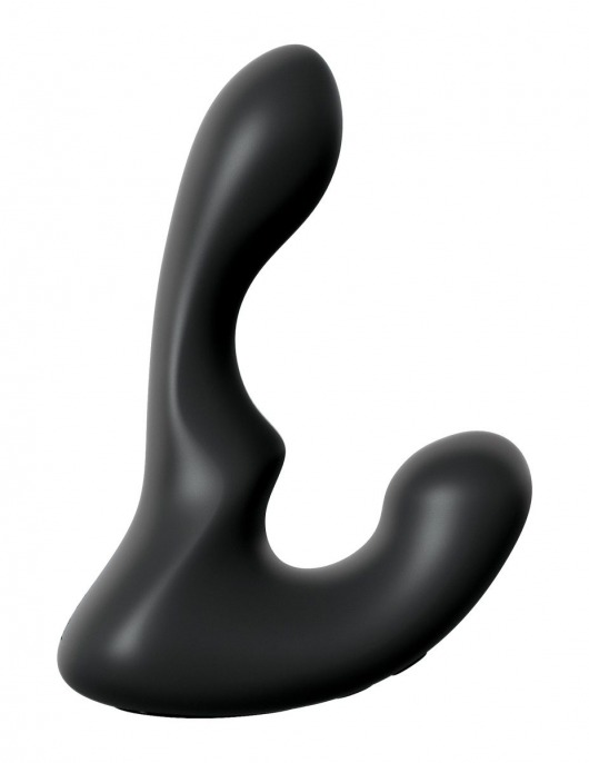 Черный анальный вибростимулятор P-Spot Milker - 14 см. - Pipedream - в Тамбове купить с доставкой