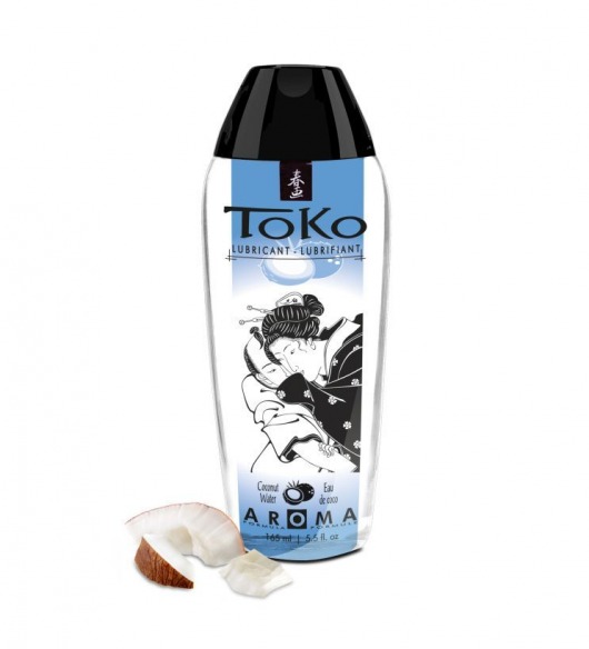 Интимный гель TOKO Cononut Water с ароматом кокоса - 165 мл. - Shunga - купить с доставкой в Тамбове
