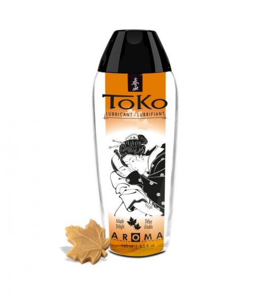 Интимный гель TOKO Maple Delight с ароматом кленового сиропа - 165 мл. - Shunga - купить с доставкой в Тамбове