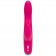 Розовый перезаряжаемый вибратор Rabbit Slimline Curve Rechargeable - 24 см. - Happy Rabbit купить в Тамбове с доставкой в Orgasmix.ru Розовый перезаряжаемый вибратор Rabbit Slimline Curve Rechargeable - 24 см. - Happy Rabbit