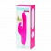 Розовый перезаряжаемый вибратор Rabbit Slimline Curve Rechargeable - 24 см. - Happy Rabbit купить в Тамбове с доставкой в Orgasmix.ru Розовый перезаряжаемый вибратор Rabbit Slimline Curve Rechargeable - 24 см. - Happy Rabbit