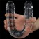 Прозрачный двусторонний фаллоимитатор Flawless Clear Double Dildo - 30 см. - Lovetoy купить с доставкой в интернет-магазине Orgasmix в Тамбове Прозрачный двусторонний фаллоимитатор Flawless Clear Double Dildo - 30 см. - Lovetoy