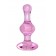 Розовая фигурная анальная втулка - 9,8 см. - Sexus в Тамбове Розовая фигурная анальная втулка - 9,8 см. - Sexus