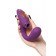 Фиолетовый вибромассажер с клиторальной стимуляцией Megam - ToyFa купить в Тамбове с доставкой в Orgasmix.ru Фиолетовый вибромассажер с клиторальной стимуляцией Megam - ToyFa