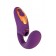 Фиолетовый вибромассажер с клиторальной стимуляцией Megam - ToyFa купить в Тамбове с доставкой в Orgasmix.ru Фиолетовый вибромассажер с клиторальной стимуляцией Megam - ToyFa