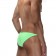 Салатовые мужские трусы-слипы с узким бочком - Darkzone купить с доставкой