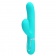 Мятный вибратор-кролик с пульсацией Perdita - 22,8 см. - Baile купить в Тамбове с доставкой в Orgasmix.ru Мятный вибратор-кролик с пульсацией Perdita - 22,8 см. - Baile