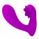 Лиловый вибратор Nadal для двойной стимуляции - Baile купить в Тамбове с доставкой в Orgasmix.ru Лиловый вибратор Nadal для двойной стимуляции - Baile